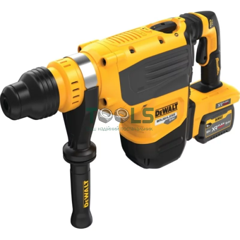 Акумуляторний перфоратор DeWALT DCH735X2 (54 В, 2х3 А*год, 13.3 Дж)