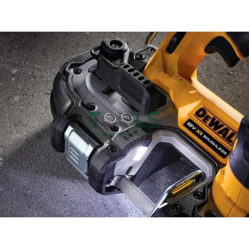 Аккумуляторная ленточная пила DeWALT DCS377NT (18 В, без АКБ)