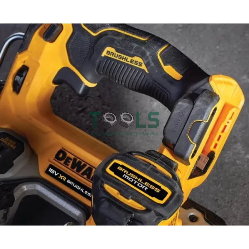 Аккумуляторная ленточная пила DeWALT DCS377NT (18 В, без АКБ)