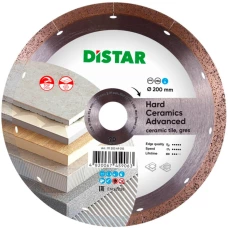 Круг алмазний відрізний Distar 1A1R 200 Hard Ceramics Advanced (200х25.4х1.3 мм) (11120349015)