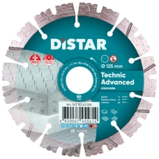 Алмазний відрізний диск Distar Technic Advanced (125х2.2/1.4х22.23 мм) (14315347010)