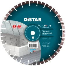 Алмазний диск відрізний Distar Technic Advanced 350 x 3.5 / 2.5 x 15 x 25.4 мм Сегментний (14320347025)