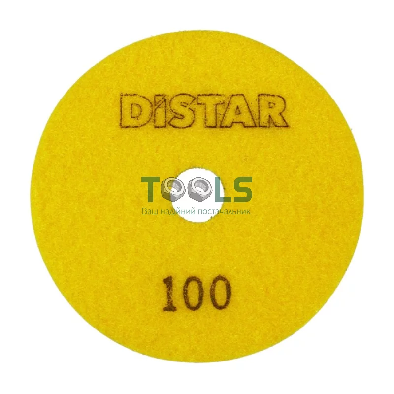 Алмазный полировальный круг Distar CLEANPAD (100 мм, 15 мм, №100) (80115429035)