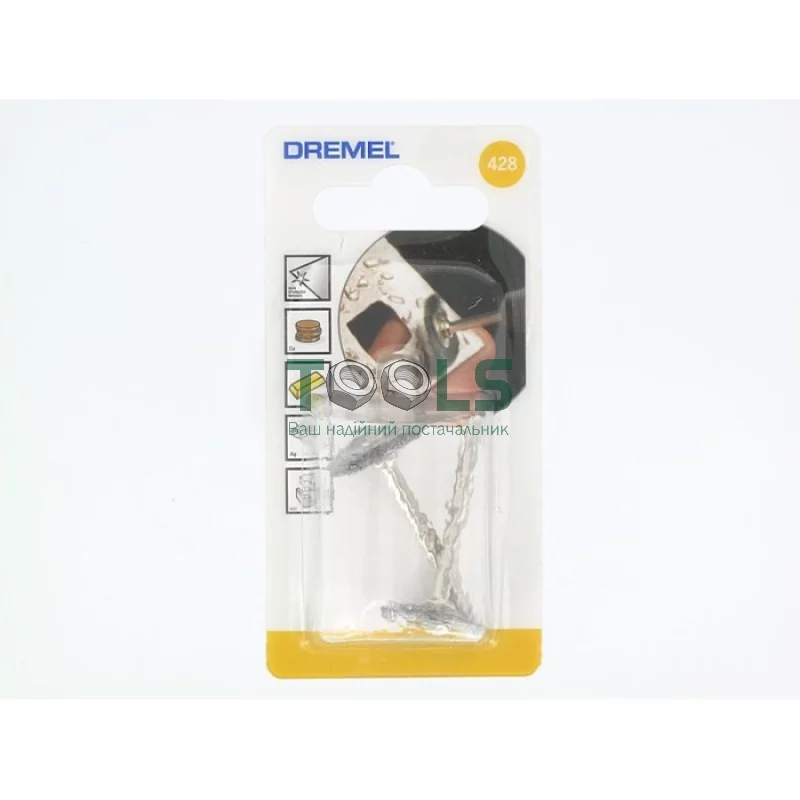 Щітка з вуглецевої сталі Dremel (428) (19 мм, 2 шт.) (26150428JA)