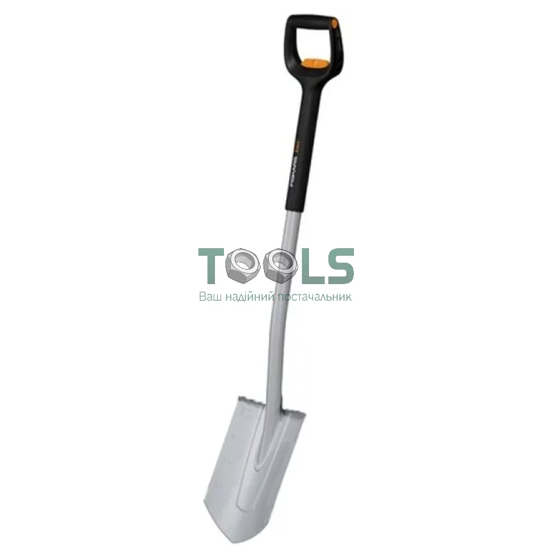 Телескопічна лопата Fiskars Xact із закругленим лезом (1066732)