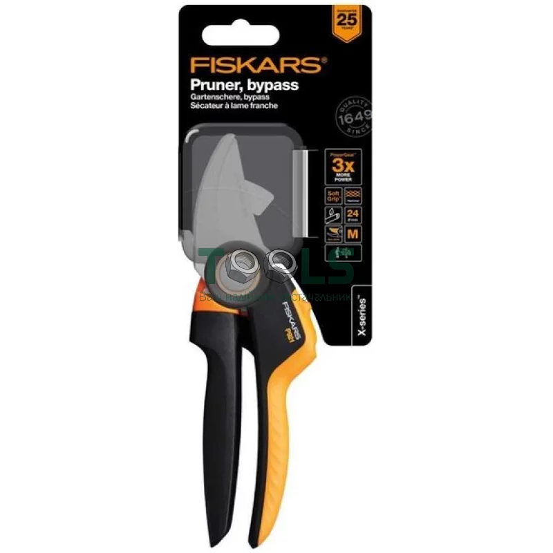 Плоскостной секатор Fiskars X-series P921 M (1057173)