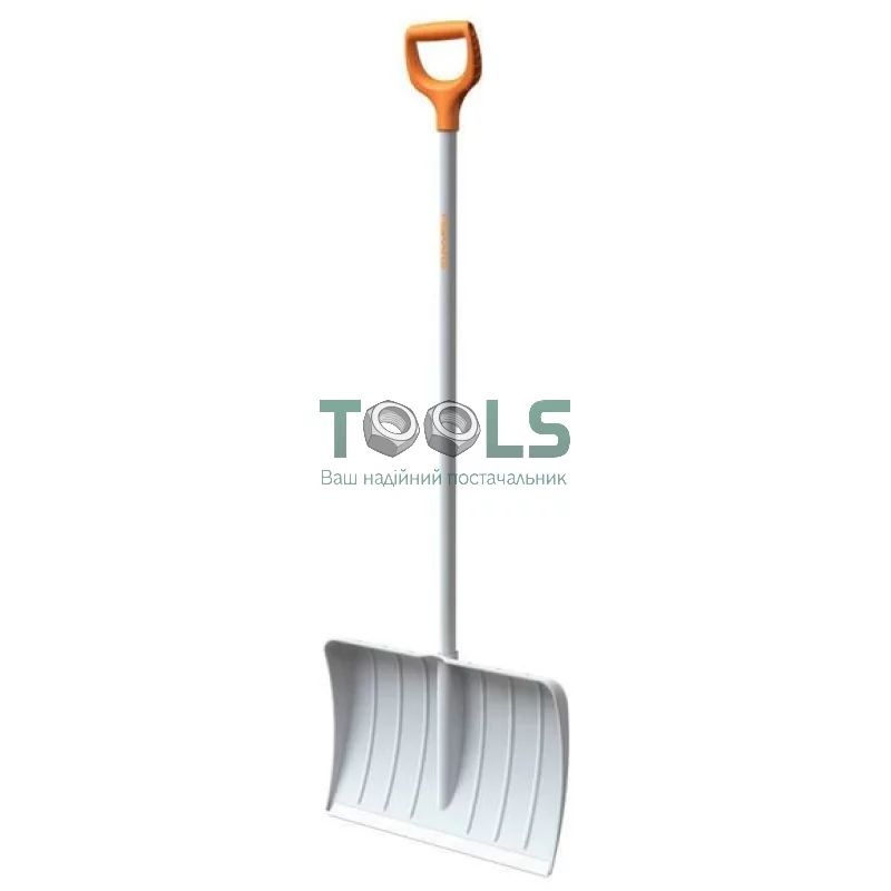 Лопата для прибирання снігу Fiskars SnowXpert White (1003606)