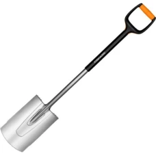 Лопата з закругленим лезом середня Fiskars Xact 131480 (1003682)