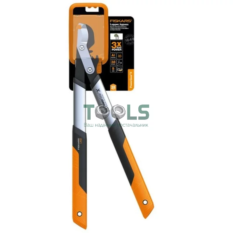 Сучкорез обводной Fiskars PowerGearX, S 112260 (1020186)