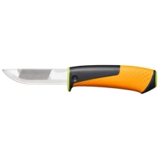 Ніж для важких робіт Fiskars з точилом (1023619)