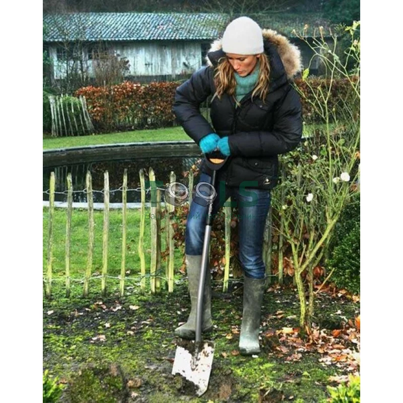 Лопата телескопическая штыковая Fiskars SmartFit 131300 (1001567)