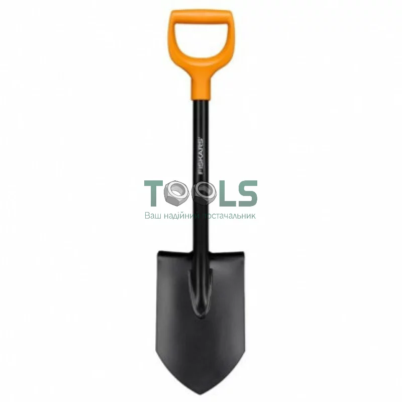 Лопата короткая Fiskars Solid (1066715)