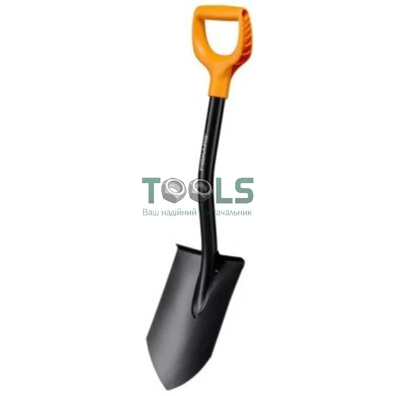 Лопата короткая Fiskars Solid (1066715)