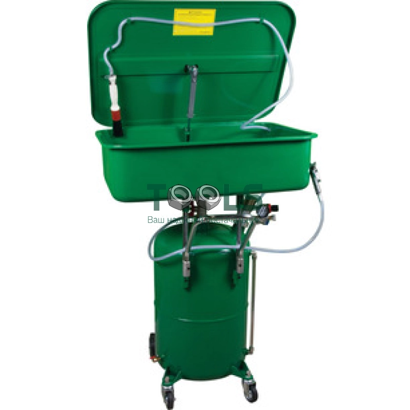 Ванна для мойки деталей пневматическая 75 л, с бочкой GARWIN (GE-PW75A)