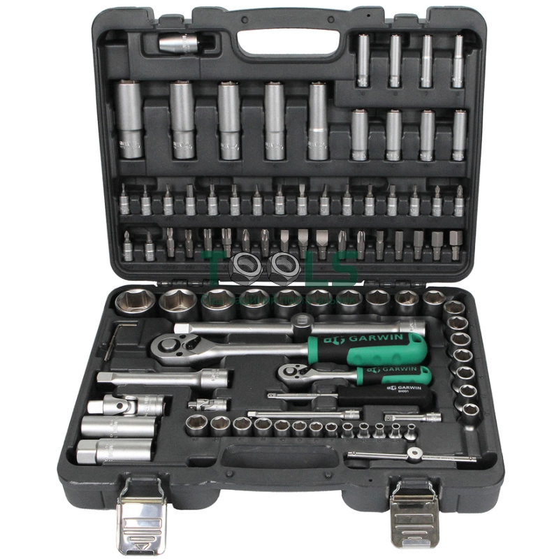 Набор ручных инструментов 1/4" и 1/2" 6 гр. 94 предмета GARWIN 641060 (GTK-0103094)