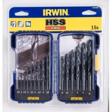 Набір свердел Irwin HSS Pro Drill Set HSS 15шт (10503989)