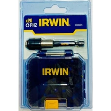 Набір біт Irwin Impact Pro Perf PH2 20 шт з тримачем BULK (IW6061323)