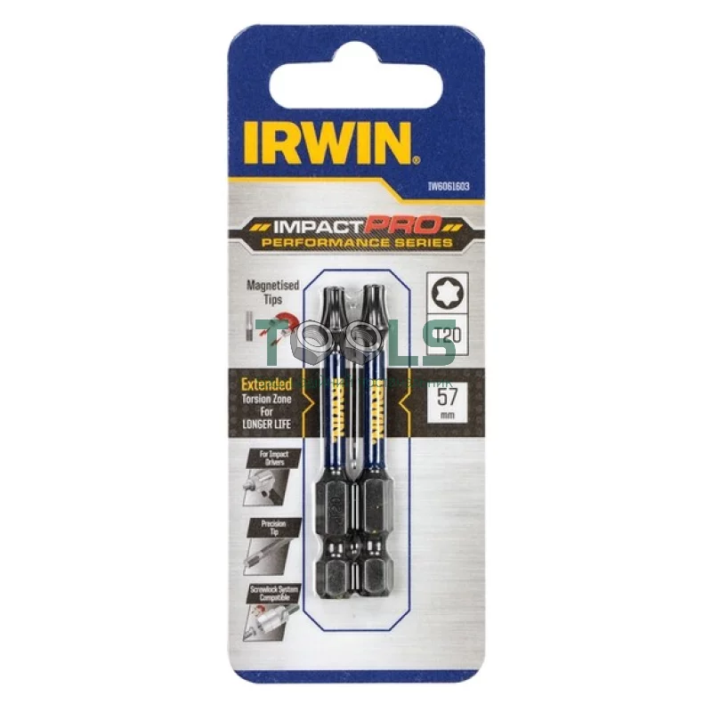 Біти Irwin Impact Pro Perf 57мм T20 2шт (IW6061603)