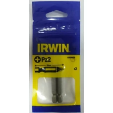 Біти Irwin Power Bit посилені Pozidriv 50мм PZ2 2шт (10504406)