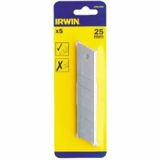 Лезвия Irwin Carbon Snap-Off Blade с отламывающимся сегментом 25мм 5шт (10504558)