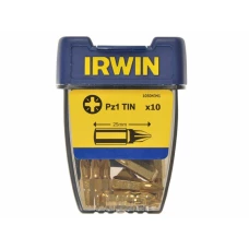 Біти Irwin Pozidriv I/Bit 25мм PZ1 TiN 10шт (10504341)