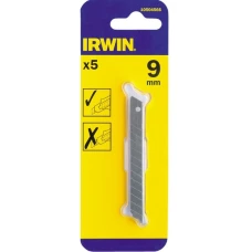 Лезвия Irwin Carbon Snap-Off Blade с отламывающимся сегментом 9мм 5шт (10504566)