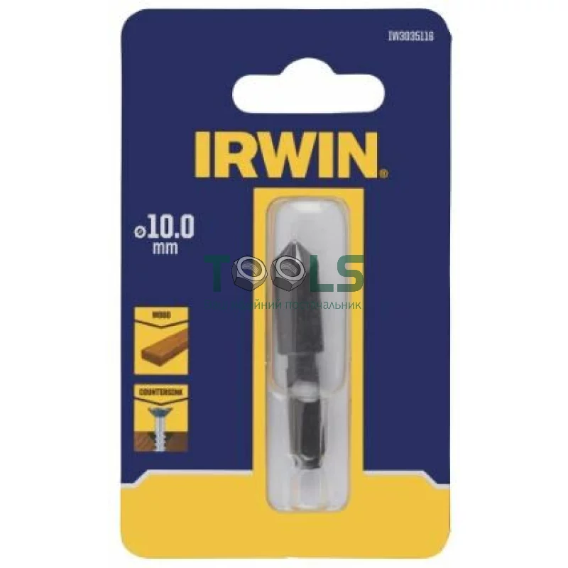 Зенківка по дереву IRWIN 10 мм з шестигранником (IW3035116)