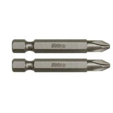 Біти Irwin Power Bit посилені Phillips 50мм PH2 2шт (10504396)