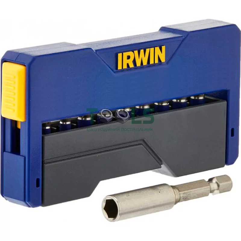 Набор бит Irwin Impact Pro Perf MIX 10 шт с держателем (IW6062504)