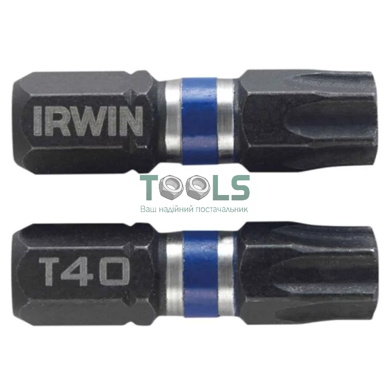 Биты Irwin Impact Pro Perf 25мм T40 2шт (IW6061613)