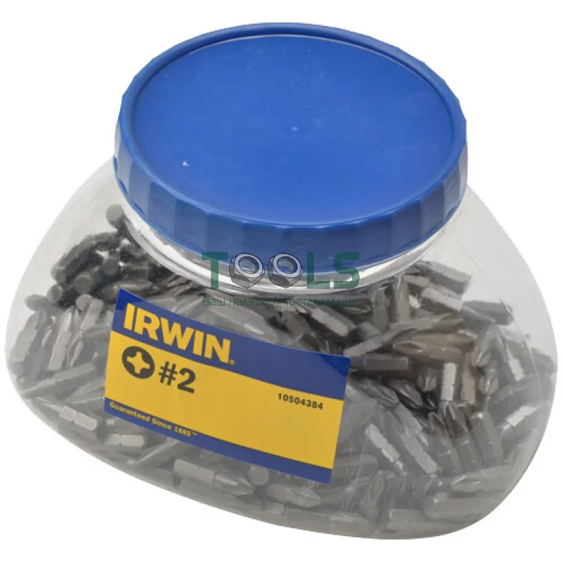 Біти Irwin 25 мм Philips PH2 Grabit Jar 250шт (10504384)