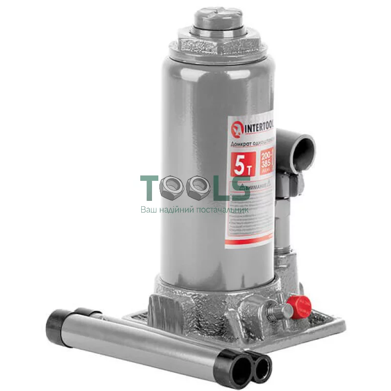 Домкрат одноштоковый Intertool GT0053 5 т