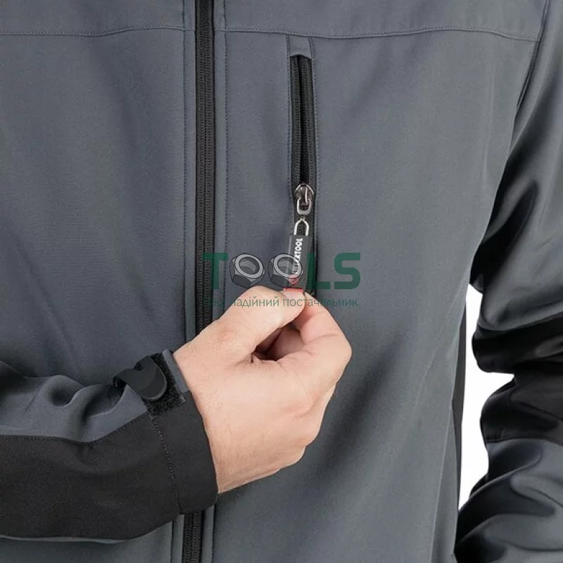 Куртка Intertool SOFTSHELL 300 GSM 100D, р.XXXL (SP-3136)