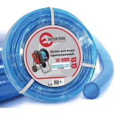 Шланг для воды Intertool 3-х слойный 1/2" 10 м армированный PVC (GE-4051)