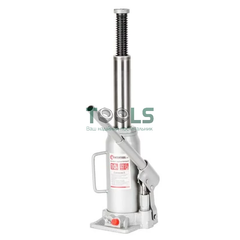 Домкрат одноштоковый Intertool GT0025 10 т