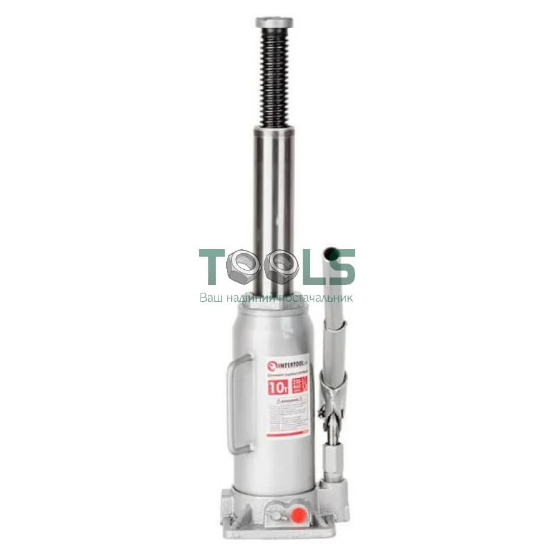 Домкрат одноштоковый Intertool GT0025 10 т