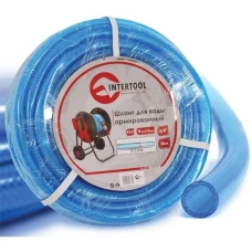 Шланг для воды Intertool 3-х слойный 3/4" 20 м армированный PVC (GE-4073)