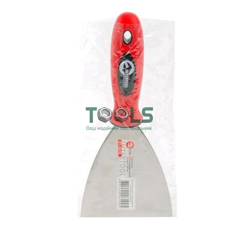 Шпатель 100 мм INTERTOOL KT-2610