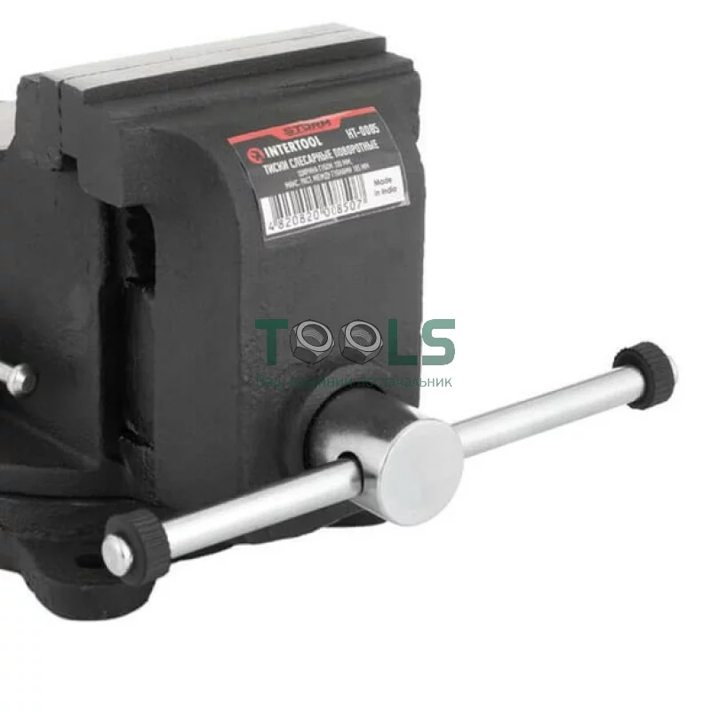 Тиски слесарные поворотные INTERTOOL HT-0085