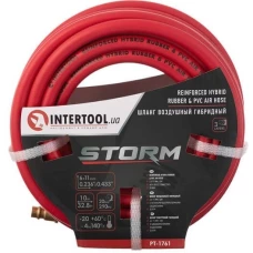 Шланг гибридный 6х11 мм, 10 м Intertool Storm (PT-1761)