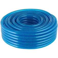 Шланг для воды армированный INTERTOOL, трехслойный, синий, 3/4, 50 м, PVC (GE-4076)