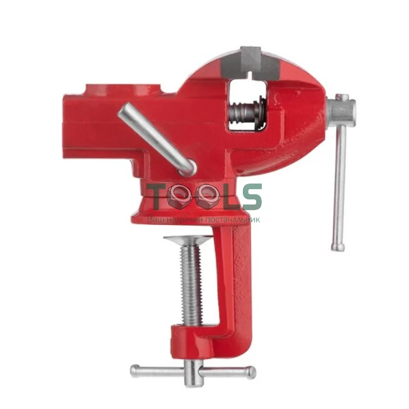 Тиски слесарные поворотные INTERTOOL HT-0054