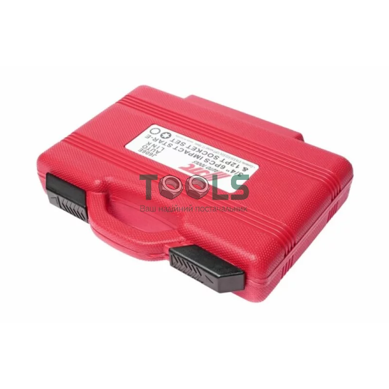 Набор головок ударных JTC TORX 3/4", 6 шт. (J606E JTC)