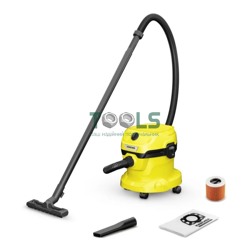 Пилосос для сухого прибирання Karcher WD 2 Plus V-12/4/18/C (1 кВт, 12 л) (1.628-009.0)