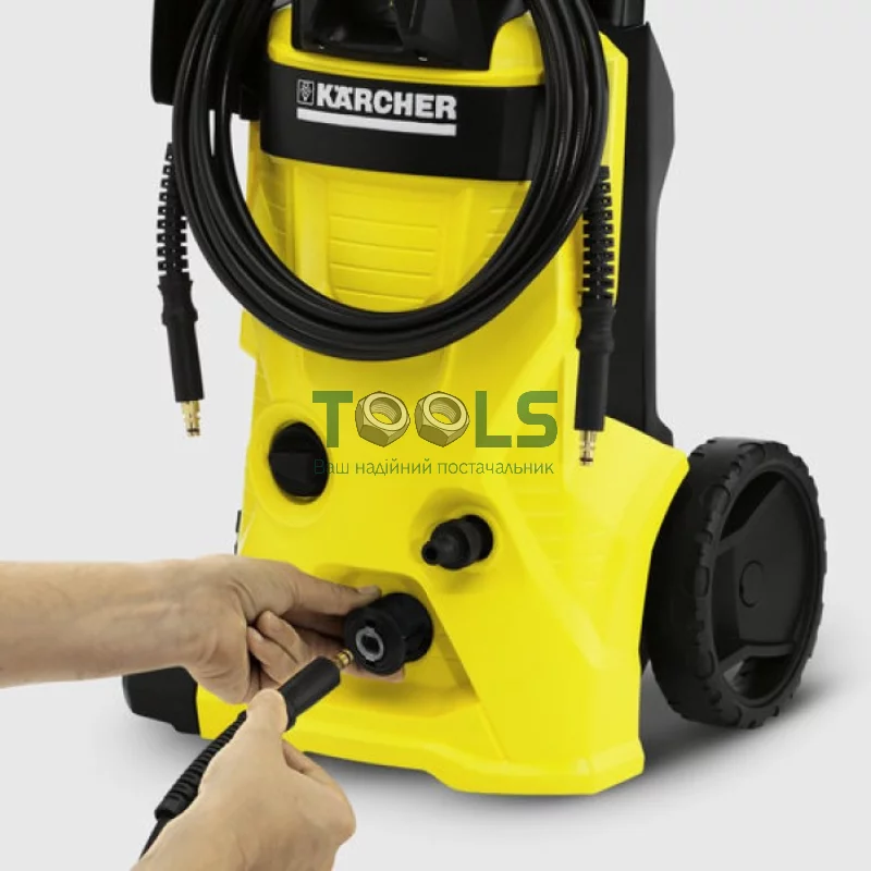 Миття високого тиску Karcher K4 (1.8 кВт, 420 л/год) (1.180-150.0)