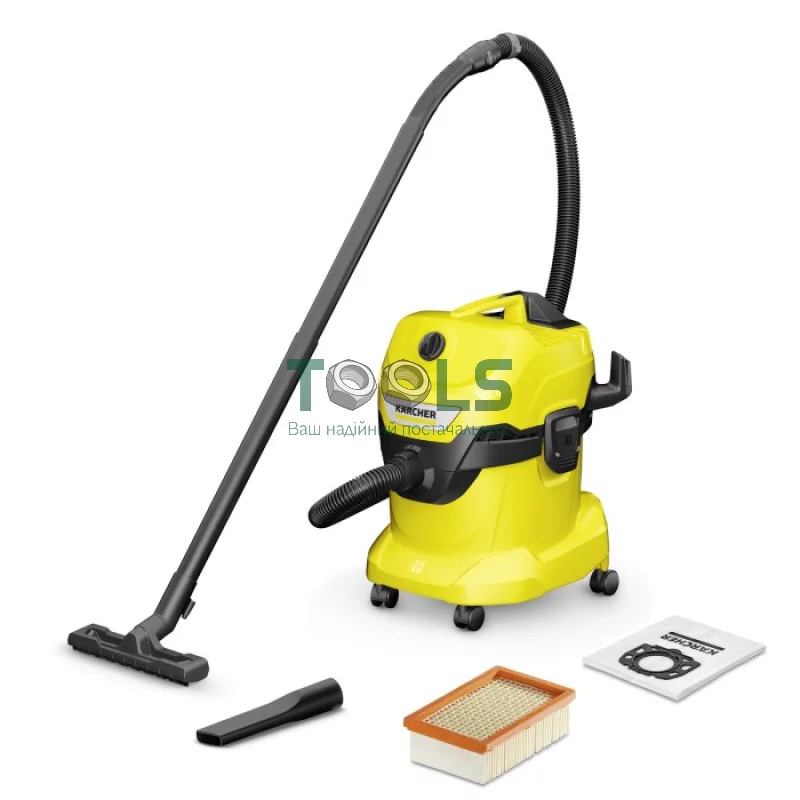 Строительный пылесос Karcher WD 4 V-20/5/22 (1 кВт, 20 л) (1.628-201.0)