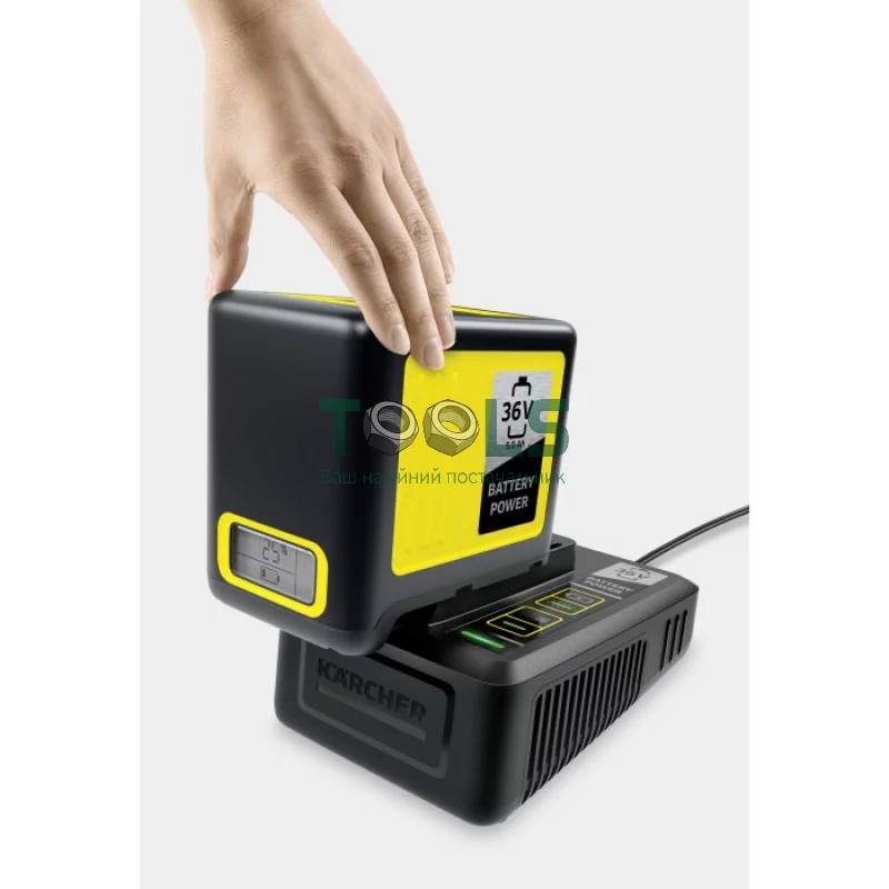 Быстрозарядный комплект Karcher Starter Kit Battery Power (36 В, 5 А*ч) (2.445-065.0)