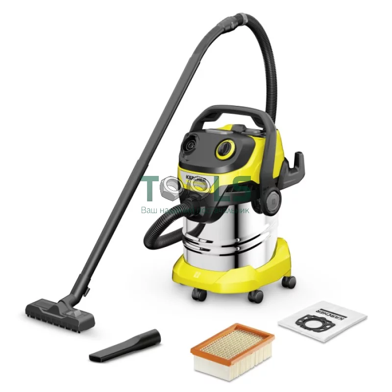 Строительный пылесос Karcher WD 5 S V-25/5/22 (1.1 кВт, 25 л) (1.628-350.0)