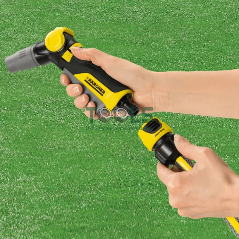 Конектор для шланга з аквастопом Karcher Plus (1/2", 5/8", 3/4") (2.645-204.0)