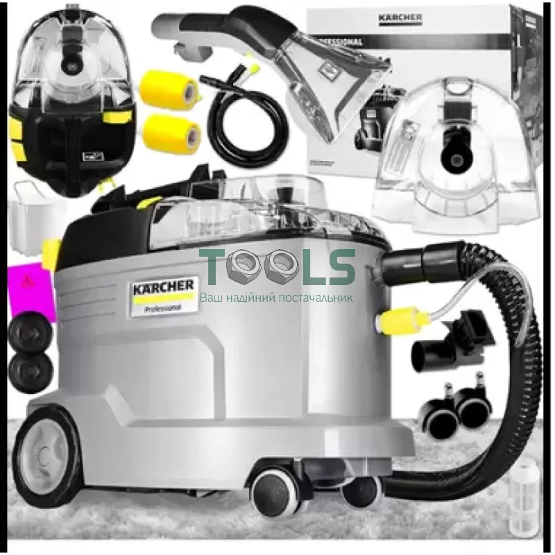 Моющий пылесос Karcher Puzzi 8/1 (1.3 кВт, 7 л) (1.100-240.0)